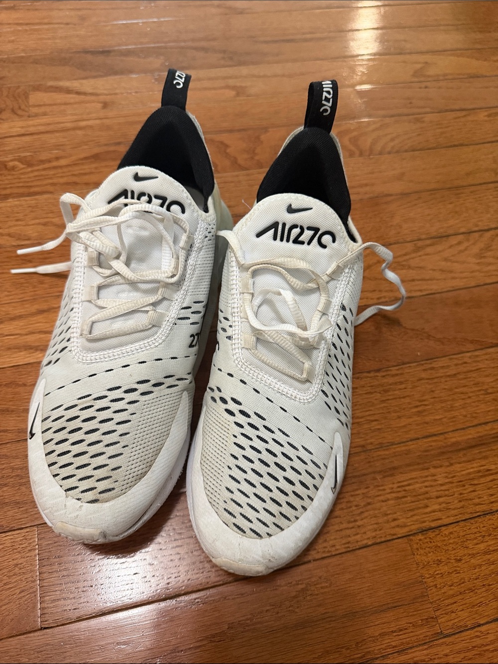 Nike  Air Sneakers in White and Black